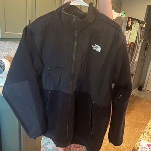 Men’s Large Black The North Face Zip Fleece Jacket